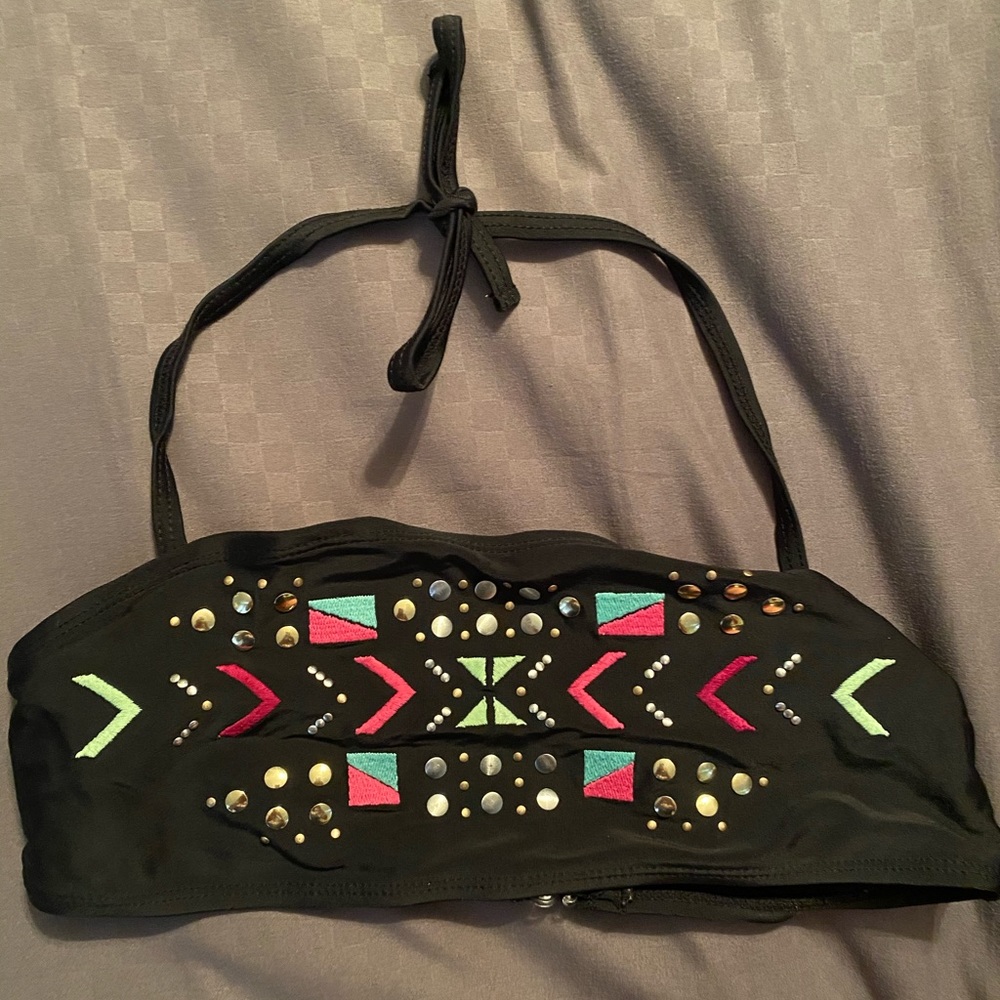 Girls bathing suit halter top